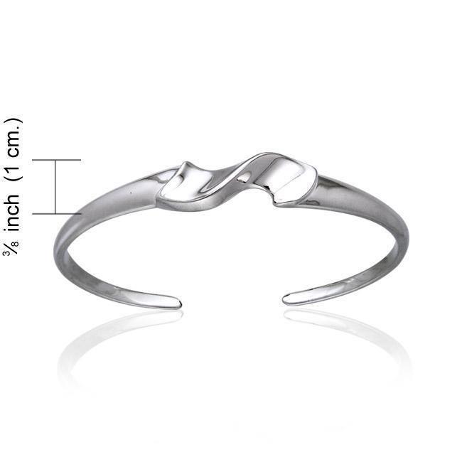 Silver Elegance Bangle TBA075 Bangle