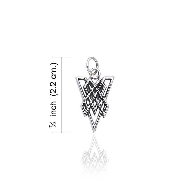Celtic Knotwork Silver Charm TCM028 Charm