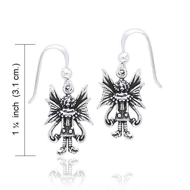 Amy Brown Caffeine Overload Fairy Earrings TE2076 Earrings