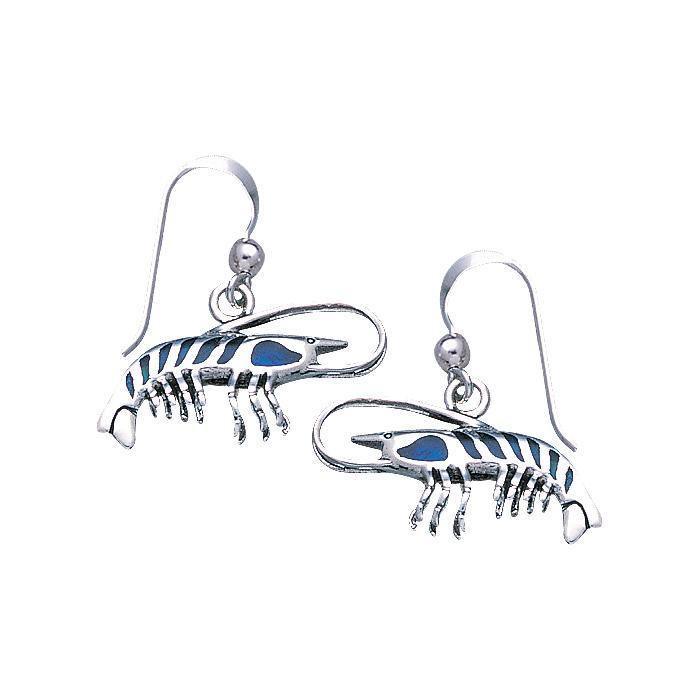 Shrimp Silver Earrings TE2572 - Wholesale Jewelry