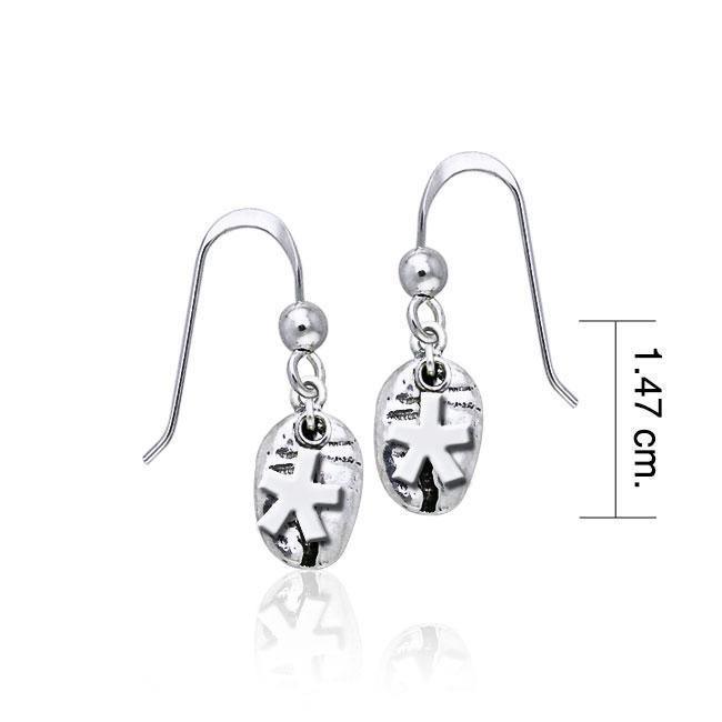 Coffee Bean Earrings TE627 Earrings