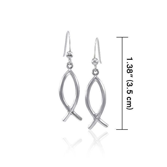 Christian Fish Earrings TER1507 Earrings