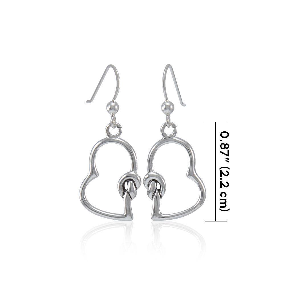 Modern Celtic Knot Earrings TER1533 Earrings