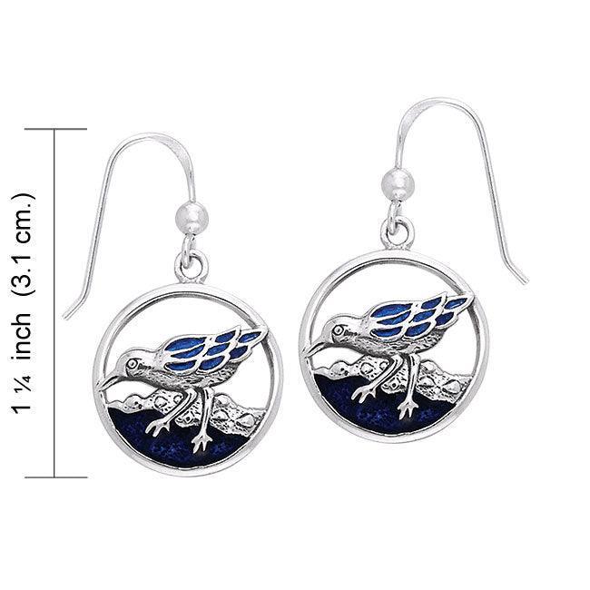 Sandpiper Sterling Silver Earrings TER231 - peterstone.dropshipping