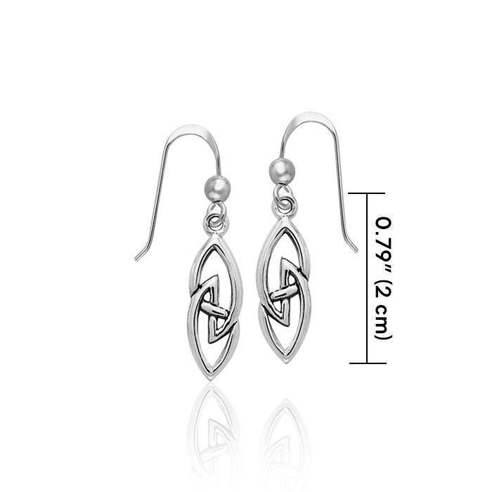 Modern Celtic Knot Earrings TER979 Earrings