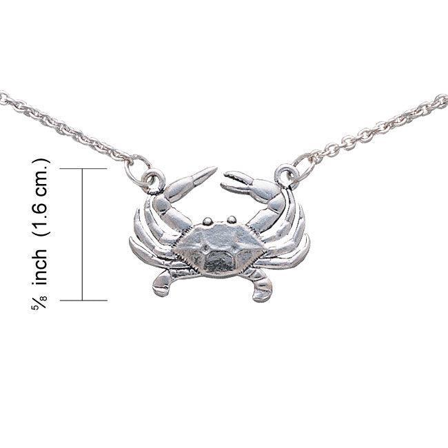Silver Crab Necklace TN021 - peterstone.dropshipping
