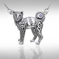 Celtic Cat Necklace TNC047 Necklace