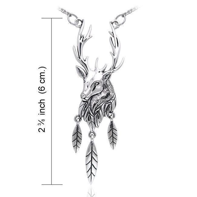 Ted Andrews Deer Stag Necklace TNC071 Necklace