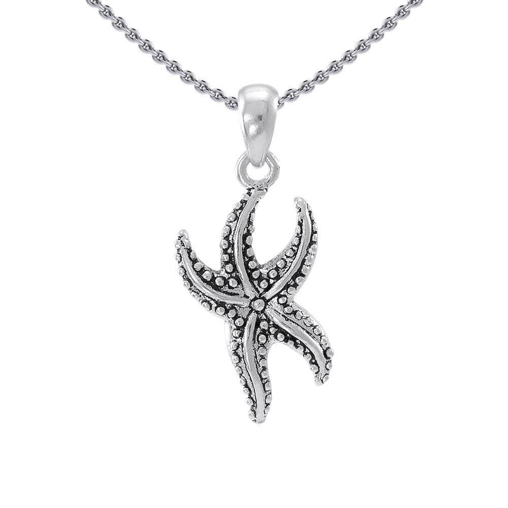 Dancing Starfish Silver Pendant TP1054 Pendant