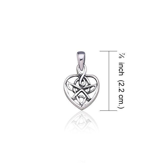 Celtic Knotwork Heart Pendant TP2700 Pendant
