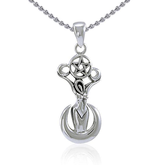 Pagan Goddess of the Spirits Silver Pendant TP3092 Pendant
