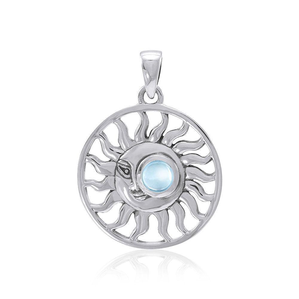 Celestial Beauty Pendant with Gemstone TP3144 - peterstone.dropshipping