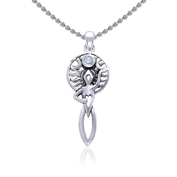 Goddess of Universal Spirit Silver Pendants TP3153 Pendant