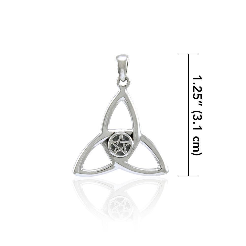 Triquetra Silver Pendant TP3237 Pendant