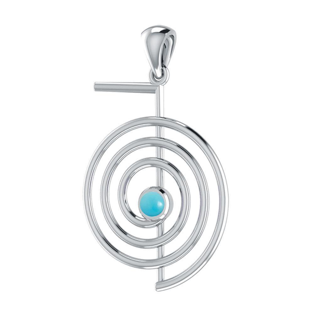 Cho Ku Ray Reiki Silver Pendant TP3330 Pendant