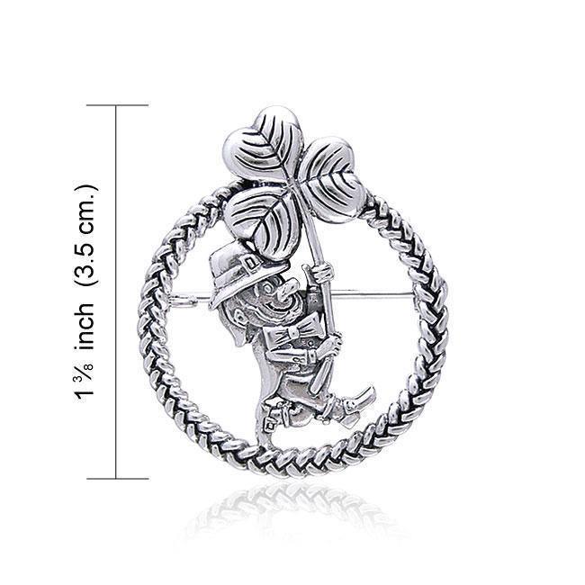 Leprechaun Shamrock Pendant TP3424 Pendant