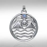 Four Elements Solar Power Pendant TP3576 Pendant