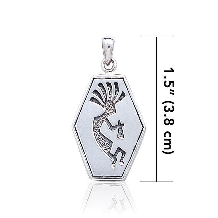 Kokopelli Silver Pendant TP524 Pendant