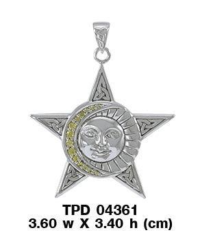 Celestial Triquetra The Star Pendant TPD4361 - peterstone.dropshipping