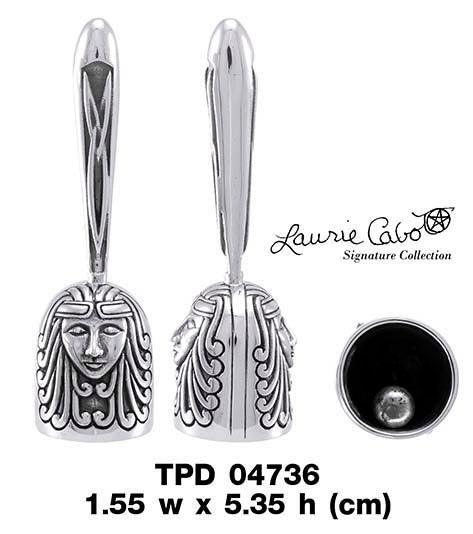 Celtic Fairy Calling Sterling Silver Bell TPD4736 - peterstone.dropshipping