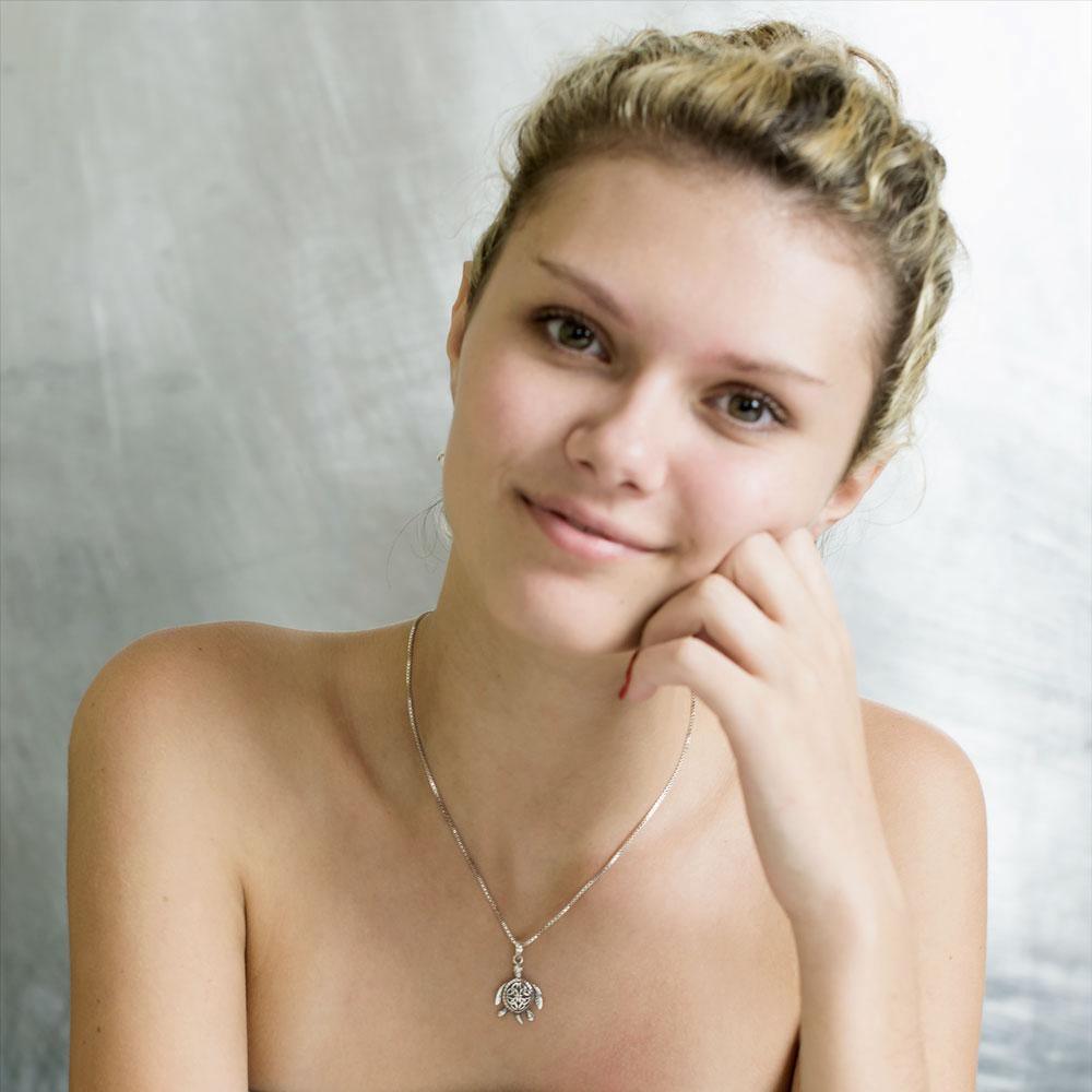 Celtic Sea Turtle Pendant TPD082 Pendant