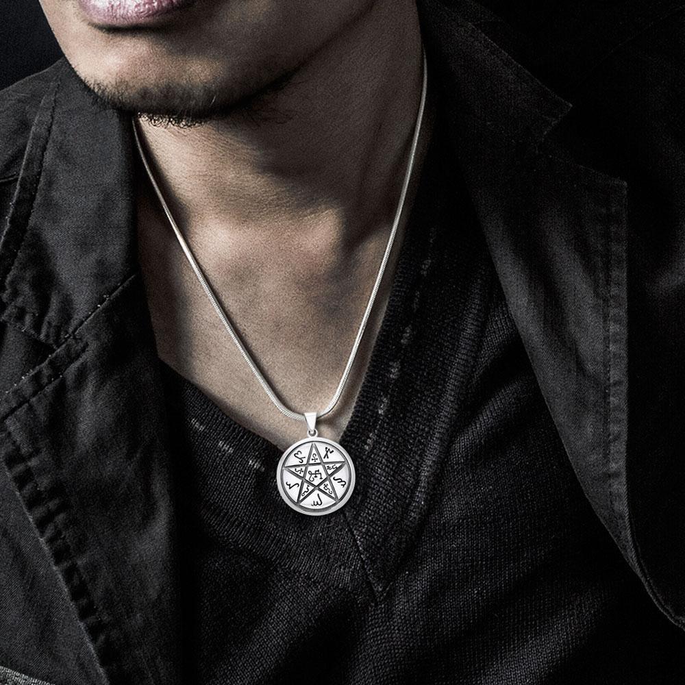 The Star of Earth by Oberon Zell Sterling Silver Pendant TPD1126 Pendant