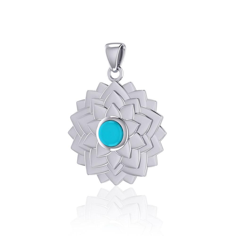 Sahasrara Crown Silver and Gold Chakra Pendant TPD1510 Pendant