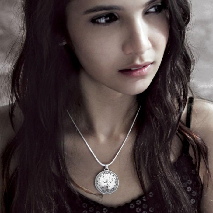 Archangel Uriel Sigil Silver Pendant TPD2824