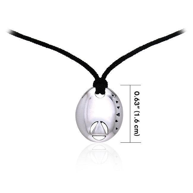 AA Symbol Silver Pendant TPD310 Set
