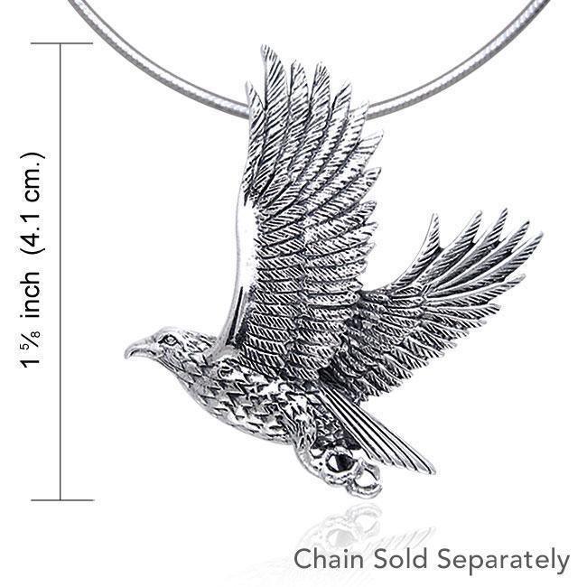 Soaring Eagle Silver Pendant TPD394 Pendant