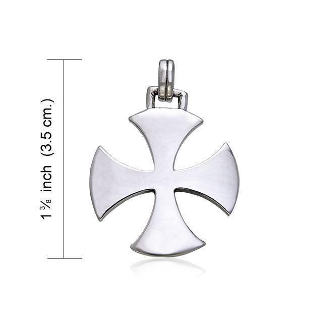 Alisee Cross Of France Silver Pendant TPD407 Pendant