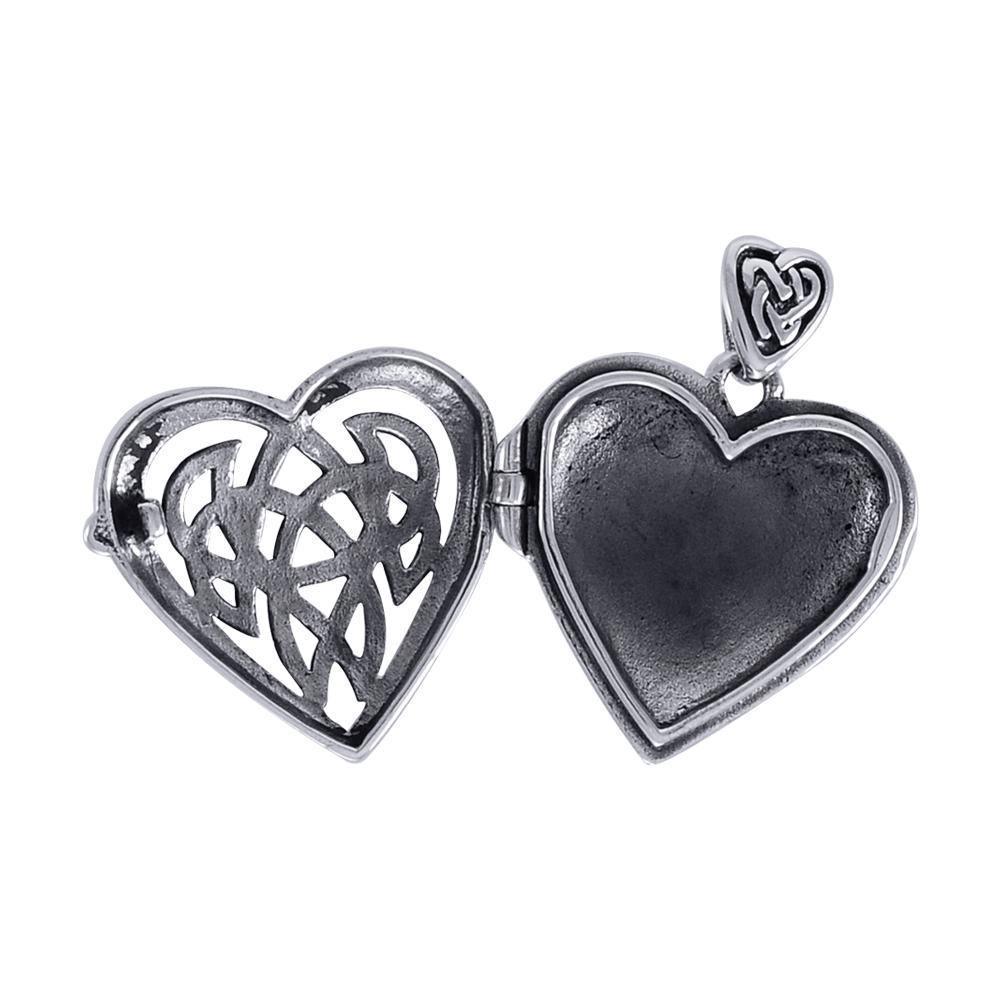 Celtic Heart Aroma Locket TPD4129 Pendant