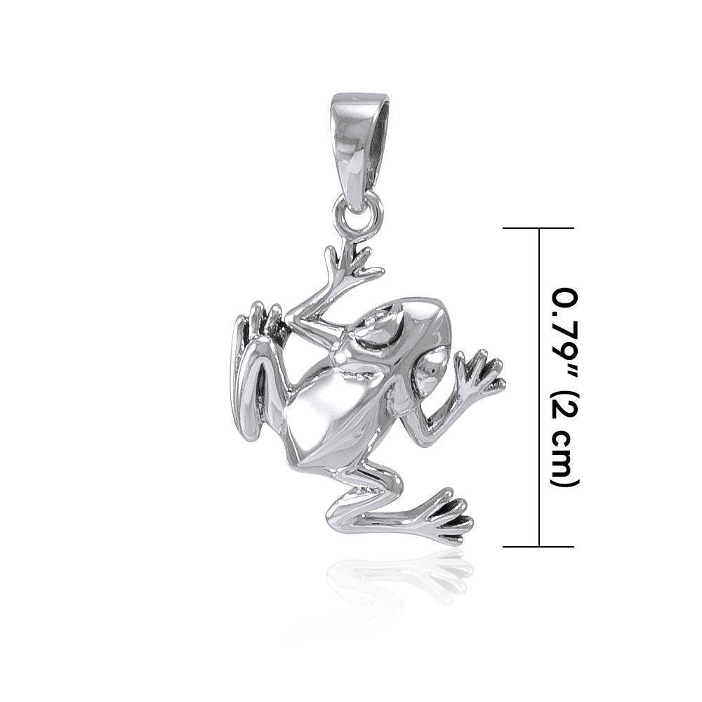 Frog Silver Pendant TPD4619 Pendant