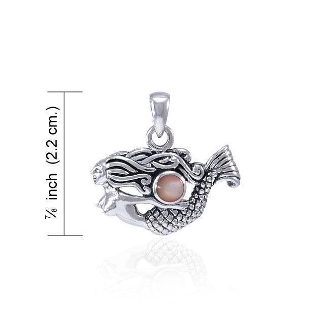 Mermaid Gemstone Pendant TPD4624 Pendant