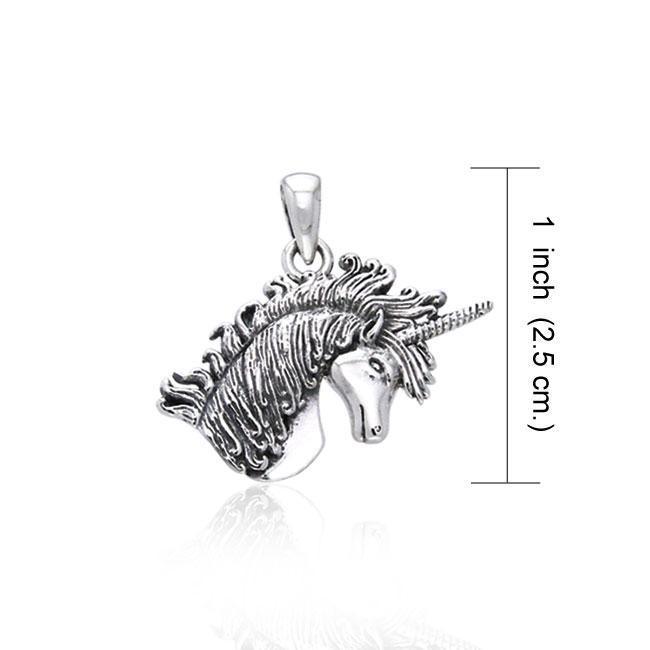 Silver Unicorn Pendant TPD959 Pendant