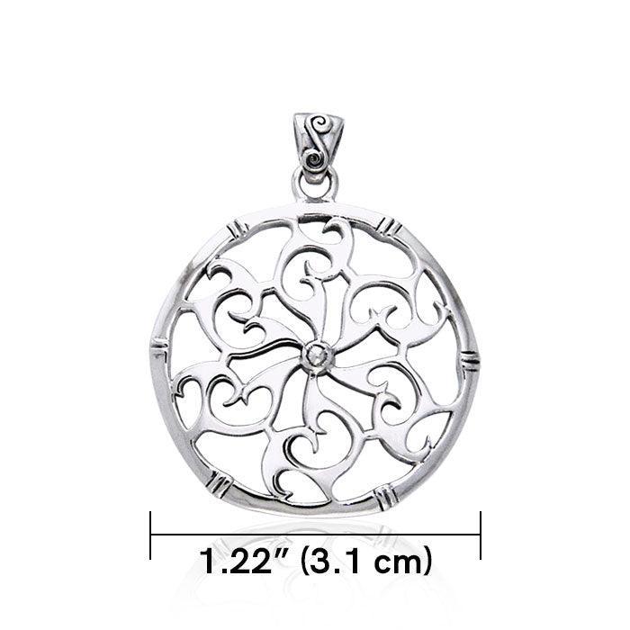 TPD972 Celtic Natures Spiral Pendant