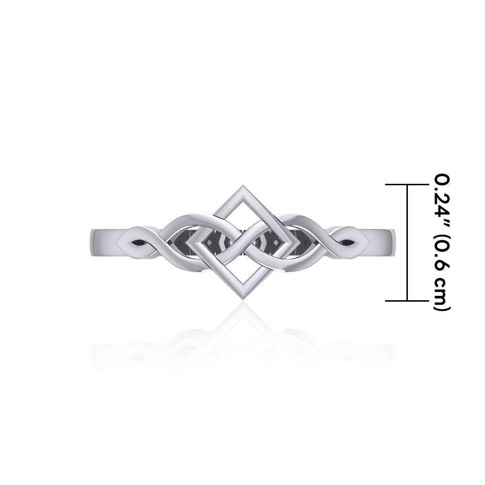 Celtic Knotwork Silver Ring TR1751 Ring