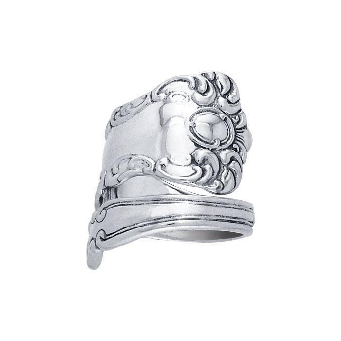 Silver Spoon Ring TR824