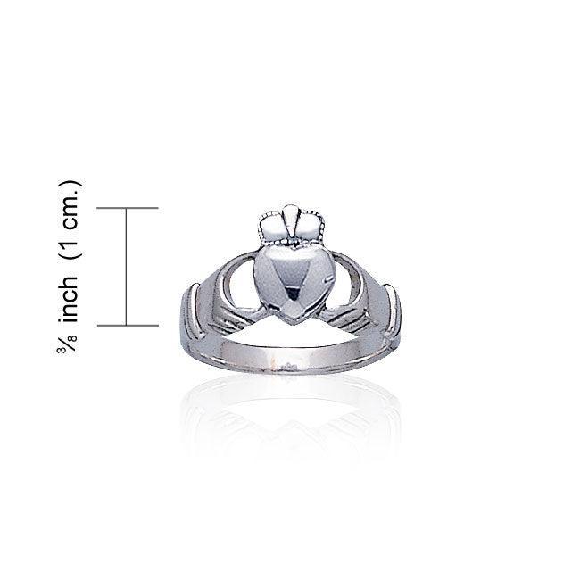Irish Claddagh Silver Ring TRI1071 Ring