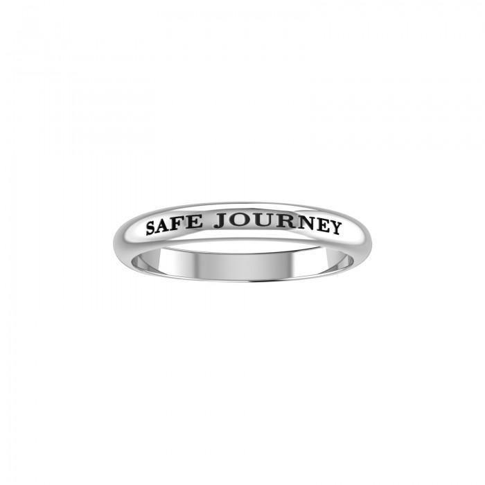 SAFE JOURNEY Sterling Silver Ring TRI615