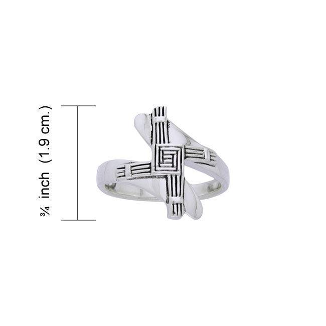 Brigids Cross Ring TRI894 - peterstone.dropshipping