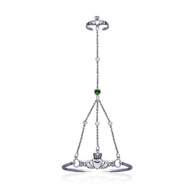 Celtic Claddagh Slave Bracelet TSB001 Bangle