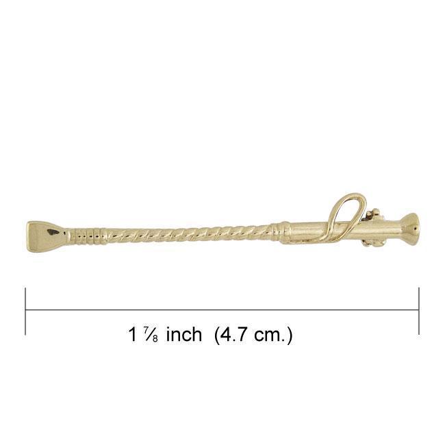 Riding Crop Vermeil Brooch VBC082 Brooch