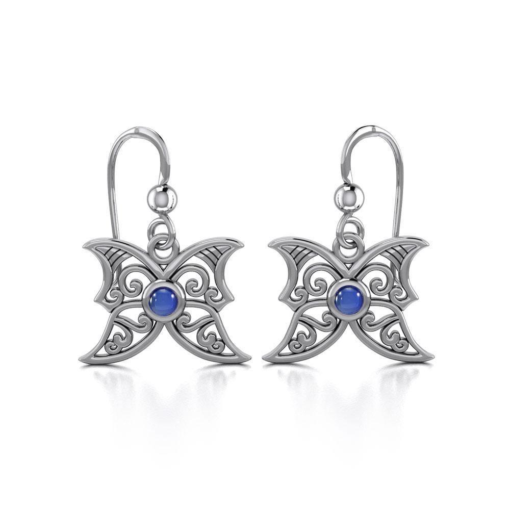 Blue Moon Silver Earrings TE2897 Earrings