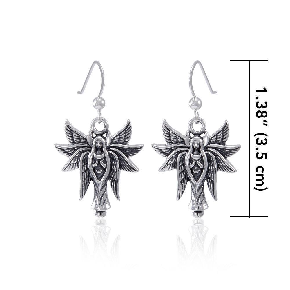 Eight Winged Angel Earrings TER1579 Earrings