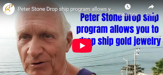 Peter Stone Gold Jewelry Dropship