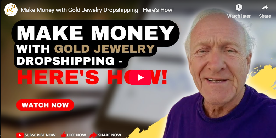 Make Money with Gold Jewelry Dropshipping - Here's How!