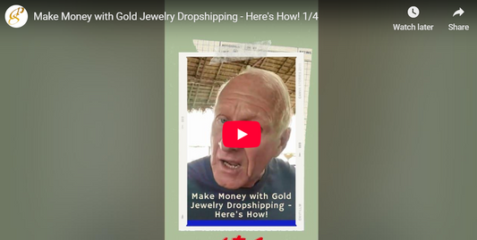 Make Money with Gold Jewelry Dropshipping - Here's How!