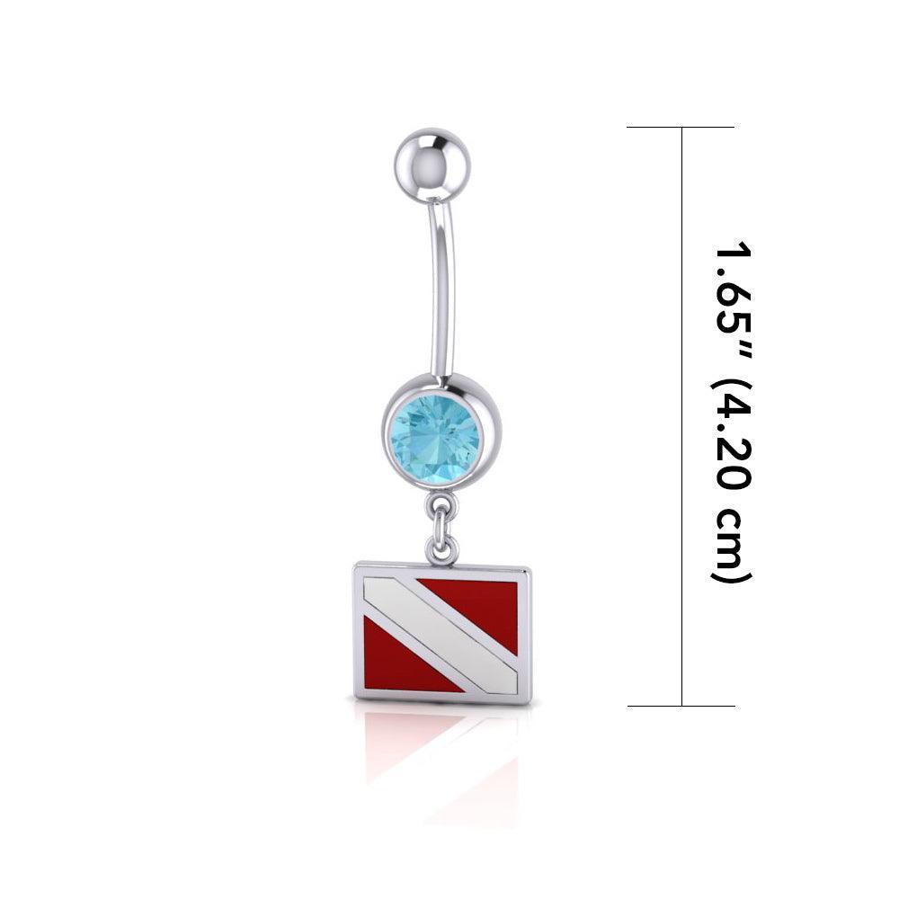 Dive Flag Body Jewelry BJ009