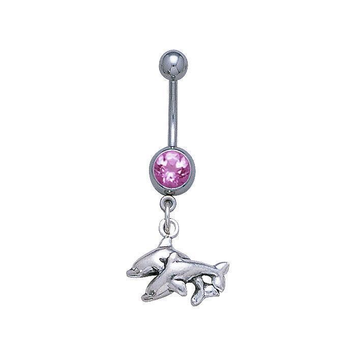 Double Dolphins Body Jewelry BJ023